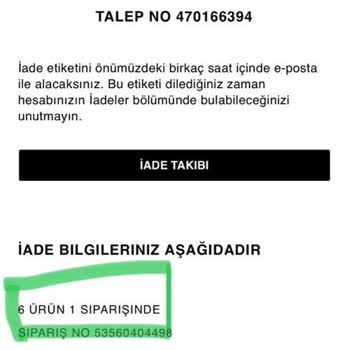 Zara İadeye Gönderdiğim Ürünlerin Olmadığını İddia Ediyor.