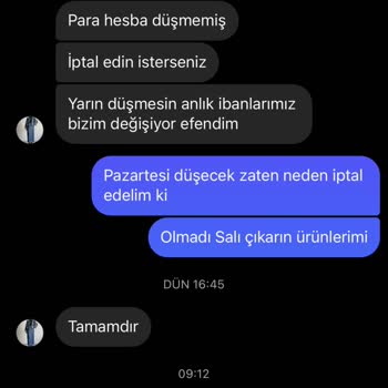 Semazen_giyim (Instagram) Instagram Alışverişinde Mağduriyet!