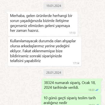 Plania.co Sipariş Teslim Tarihi Sözünü Tutmuyorlar.