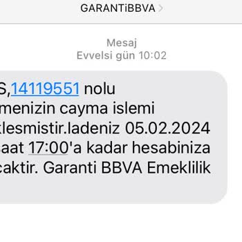 Garanti BBVA BES Sözleşme İptali Tutarımı Yatırmadı