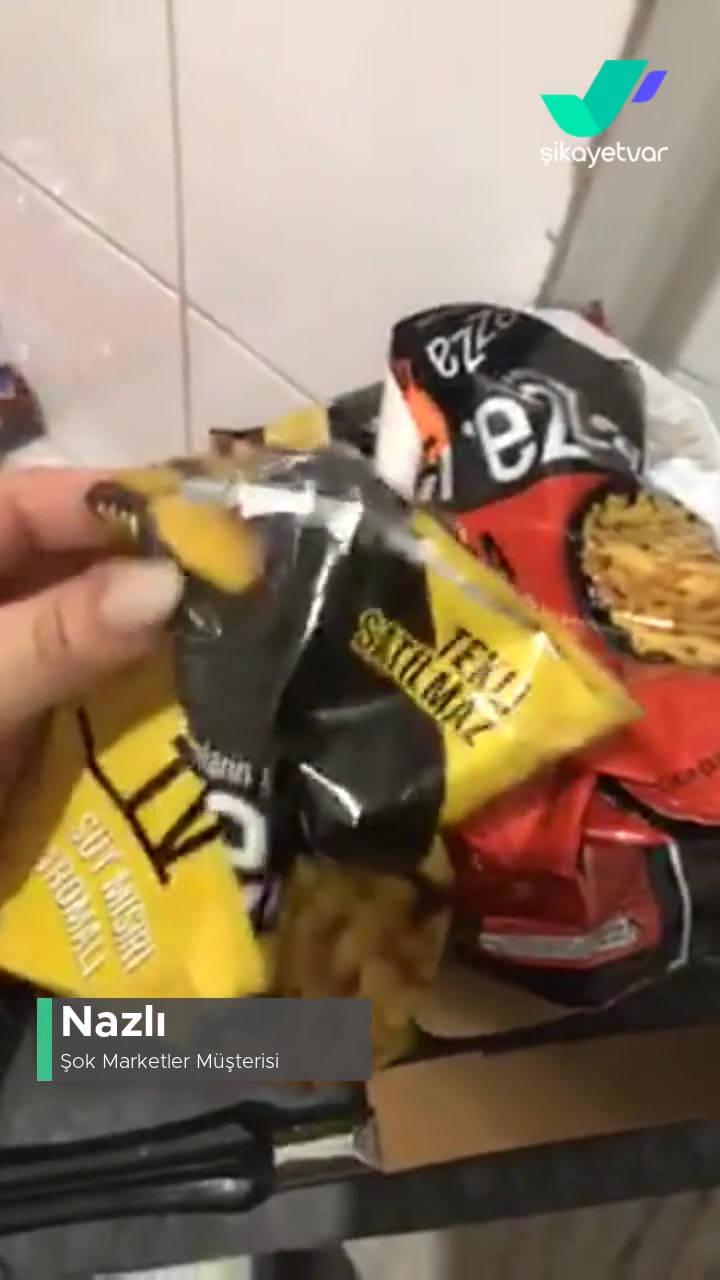 Şok Patlamış Paket Cipsi Bantlamış Sattı videonun kapak resmi