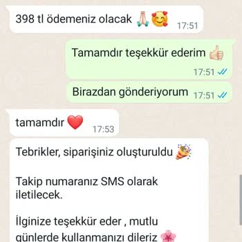 Ayrem Korse Siparişim Yetkililer Tarafından Gönderilmedi.