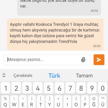 Trendyol 1TL Kart Kaydetme Ücreti İstiyor