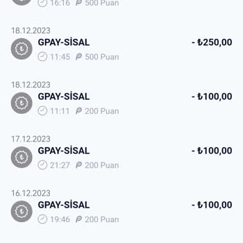Paycell GPay Kodları Paycell GPay Kodları
