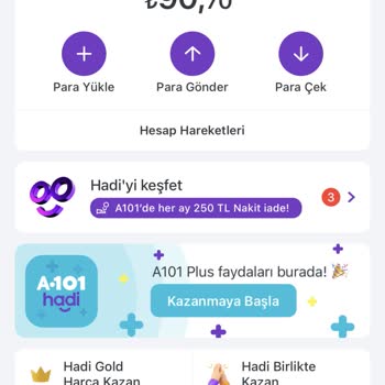 A101 Hadi Kartıma Para İadesi Hala Yapılmadı