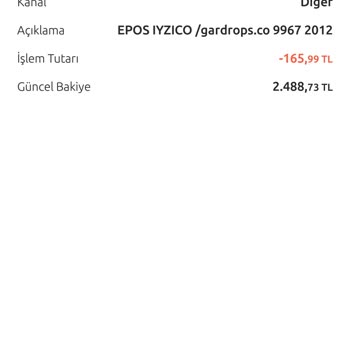 Gardrops Mağdurum İstediklerim Gelmiyor Paramı İade Edin