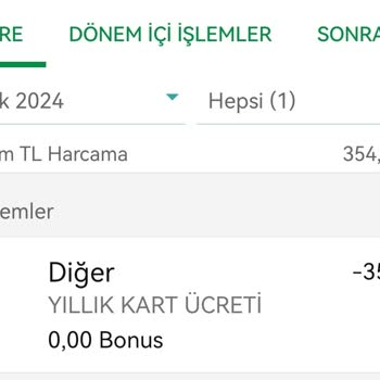 Garanti Bankası Haberim Olmadan Kredi Kartı Aidatı Kesmiş