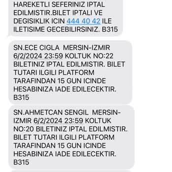 Kontur Turizm İptal Ve İletişim Sorunu Yaşadım