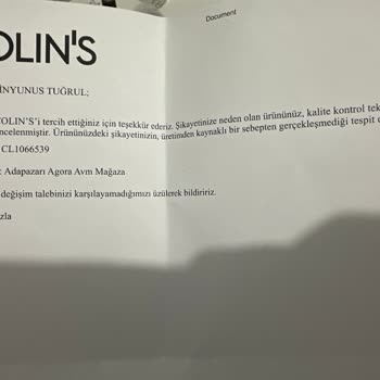 COLİN's Firması Mağduriyeti