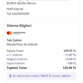N11 N. 11 İnternet Alışveriş Sitesinde Etiket Fiat Uyuşmazlığı