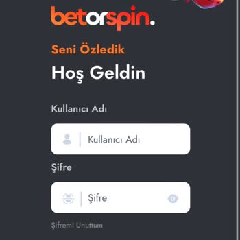 Betorspin Kullanıcı Adımı Hatırlamıyorum