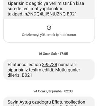 Eflatuncollection Değişim Sorunu Var