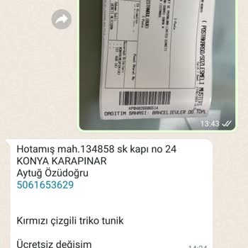 Eflatuncollection Değişim Sorunu Var