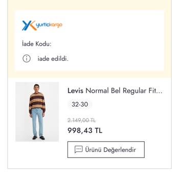 Boyner İadede Çok Gecikti