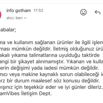 Gothamvibes Ürünlerin Renk Atması