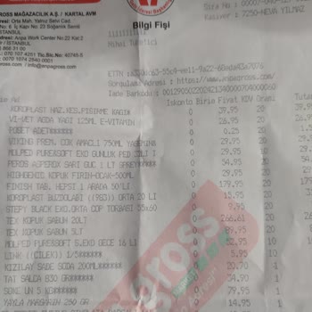 Anpa Gross Market AVM Mağazasında Yaşanan Müşteri Memnuniyetsizliği