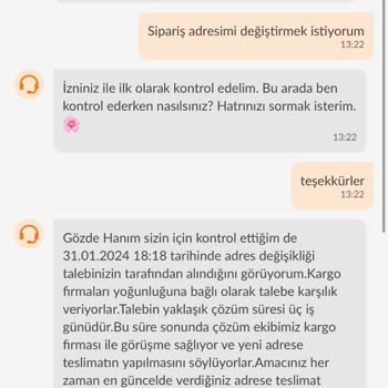 Trendyol Adresimi Güncelleyip Siparişimi Yollamıyor