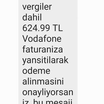 Vodafone Hesabımda Bilinmeyen İşlemler Var!