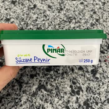 Pınar Et ve Süt Süzme Peynir Kalite Sorunu