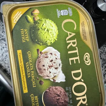 Algida Dibi Buz Tutmuş Kristalleşmiş Dondurma