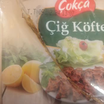 A101 Küflü Çiğ Köfte (çokça Markası)