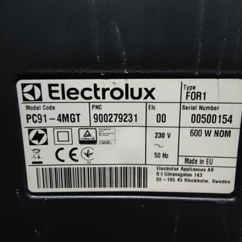 Electrolux C9 Bu Kadar Kalitesiz Süpürge Daha Görmedim