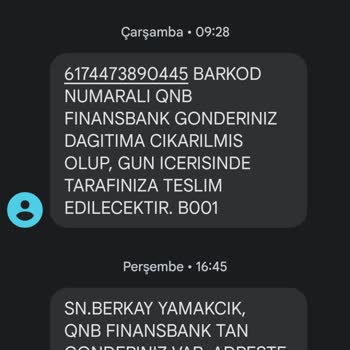 Kartım Hala Gelmedi Ve Mağdurum İşini İyi Yapmayan QNB Ve PTT