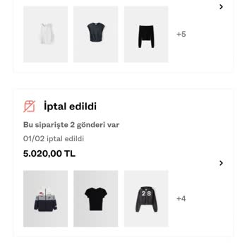 Bershka Siparişlerimi İptal Edip Duruyor