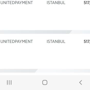 Birleşik Ödeme Hizmetleri A. S. Tarafından Çekilen Para