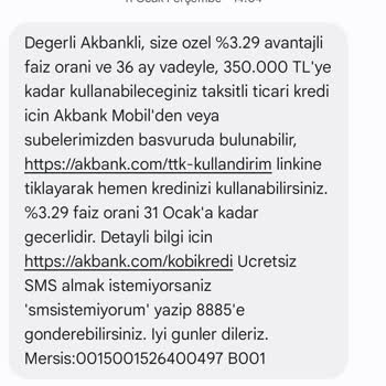 Kredin Hazır Deyip Sonra Ret Veren Akbank