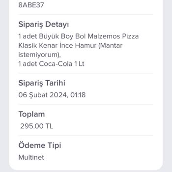 Domino's Pizza Yanlış Sipariş Ve Kurye Krizi
