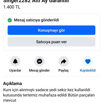 Singer Ev Tipi Dikiş Makinesi
