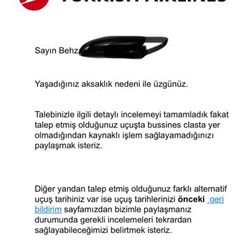 THY Yanlış Değişiklik Yapıp Yurt Dışında Mahsur Kalmamıza Sebep Oldu.