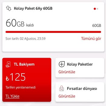 Vodafone Numara Taşıma Hatası