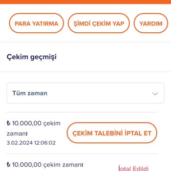 Casinomega'da Çekim Sorunu Yaşıyorum