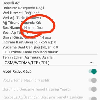 Vodafone Yurt Dışında Hattı Dondurduktan Sonra Açamama Sorunu