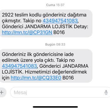 Trabzon Kaşüstü MNG Habersiz İade