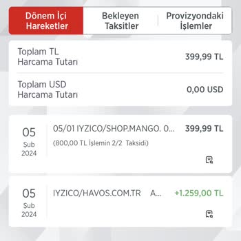 Ziraat Bankası İade Edilen Ürünün Borca Yansıması