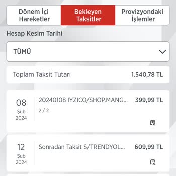 Ziraat Bankası İade Edilen Ürünün Borca Yansıması
