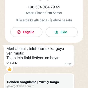 Yurtiçi Kargo Smartphone GSM Tarafından 5 Bin Lira Karşılığı