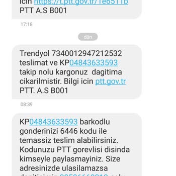PTT Kargo İstanbul İçi 10 Gün Dür Teslim Edilemeyen Kargo Sorunu