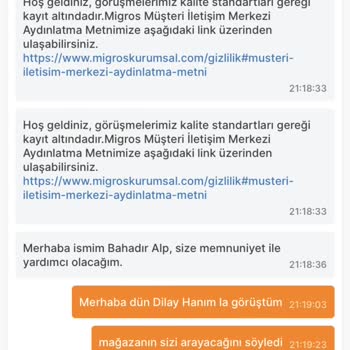 Migros Yanlış Getirdiğiniz Ürünü Değiştirmek Daha Kaç Gün Sürecek