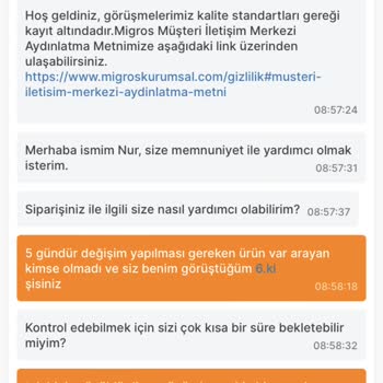 Migros Yanlış Getirdiğiniz Ürünü Değiştirmek Daha Kaç Gün Sürecek