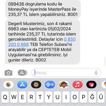 MoneyPay Migros Parayı Çekti Sipariş Yok