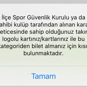 Passolig Maç Bileti Alma Sorunu