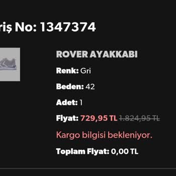 Hummel Kargo Süresi Şikayeti