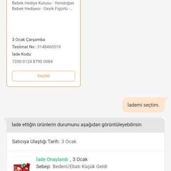 Trendyol Elina Satışçısı Ürünü Alıp Para İademi Yapmıyorlar.