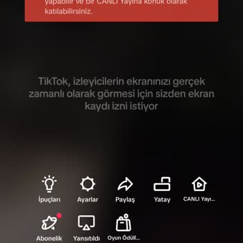 TikTok Canlı Yayın Engelini Lütfen Kaldırın