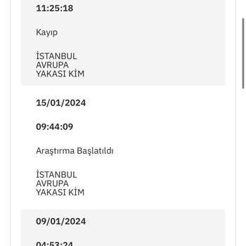 Epttavm Kayıp Kargo