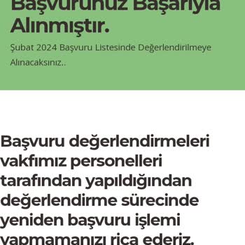Derin Vakfı Yanılttı!